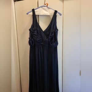 Navy Bridesmaid Dress size 18